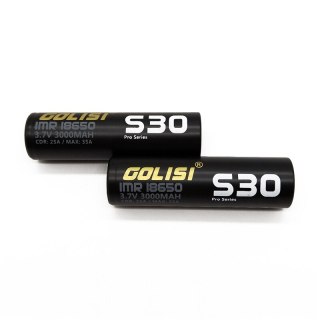 Akumulator 18650 Golisi S30 - 3000mAh (2 szt.)