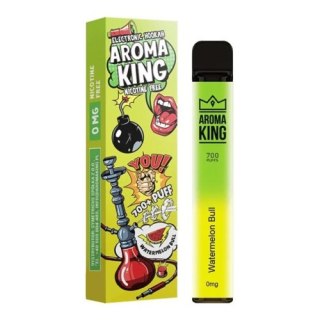 Jednorazowy e-papieros Aroma King Comic 700 20mg - Arbuz i Energetyk / Watermelon Bull