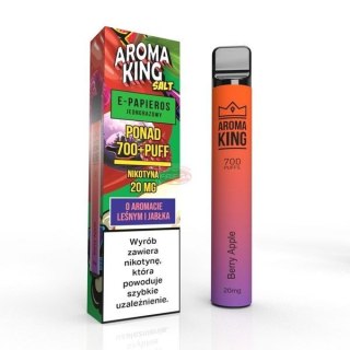 Jednorazowy e-papieros Aroma King Comic 700 20mg - Aromat Leśny i Jabłko / Berry Apple