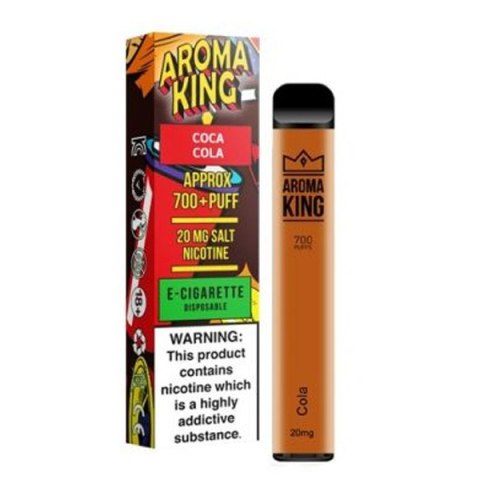 Jednorazowy e-papieros Aroma King Comic 700 20mg - Cola Ice / Cola Ice