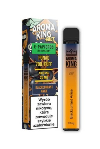 Aroma King Comic 700 - Czarna Porzeczka Anyż / Blackcurrant Anise 20mg