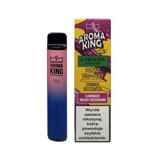 Jednorazowy e-papieros Aroma King Comic 700 20mg - Malina Brzoskwinia / Raspberry Peach