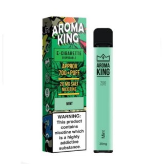 Jednorazowy e-papieros Aroma King Comic 700 20mg - Mięta / Mint