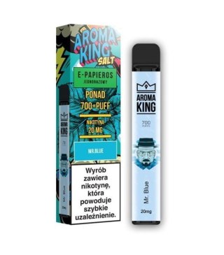 Jednorazowy e-papieros Aroma King Comic 700 20mg - Mr. Blue / Heisenberg