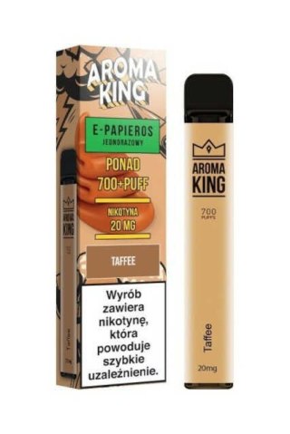 Jednorazowy e-papieros Aroma King Comic 700 20mg - Toffi