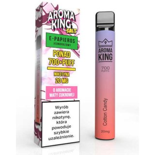 Jednorazowy e-papieros Aroma King Comic 700 20mg - Wata Cukrowa / Cotton Candy