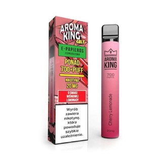 Jednorazowy e-papieros Aroma King Comic 700 20mg - Wiśniowa Lemoniada Ice / Cherry Lemonade Ice