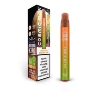 Jednorazowy e-papieros Aroma King Cosmic Max 999+ puffs 20mg - Peach Kiwi Honeydew