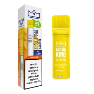 Wielorazówka Aroma King El Bullet + Wkład Lemonade Soda