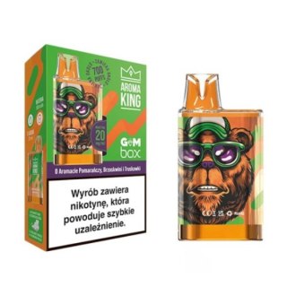 Aroma King GEM BOX - Pomarańcza Brzoskwinia Truskawka - 700 puffs 20mg