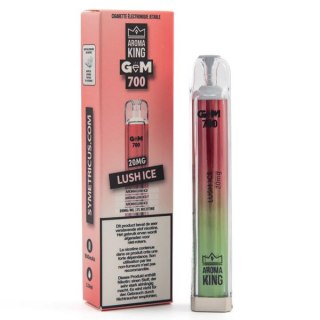 Jednorazowy e-papieros Aroma King Gem 700 puffs 20mg - Lush Ice