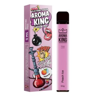 Jednorazowy e-papieros Aroma King Hookah 700 puffs 0mg (bez nikotyny) - Peach Ice