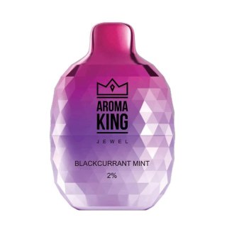 Jednorazowy e-papieros Aroma King Jewel Mini 600 puffs 20 mg - Blackcurrant Mint