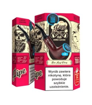 Jednorazowy e-papieros Aroma King Pipe Ray 700+ 20mg Salt - Blue Razz Cherry