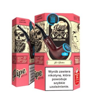 Jednorazowy e-papieros Aroma King Pipe Ray 700+ 20mg Salt - Ice Skidles