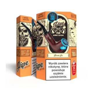 Jednorazowy e-papieros Aroma King Pipe Ray 700+ 20mg Salt - Peach Ice