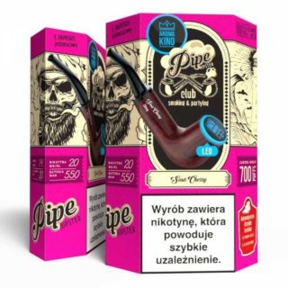 Jednorazowy e-papieros Aroma King Pipe Ray 700+ 20mg Salt - Sour Cherry