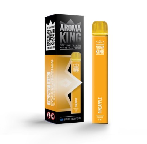 Jednorazowy e-papieros Aroma King Q-Bar 700 Puffs 20mg - Pineapple