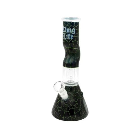 Bongo Szklane Thug Life Beaker Black Drop 25 cm