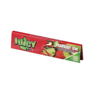 Bibułki Juicy Jay's Slim King Size - Kiwi Truskawka