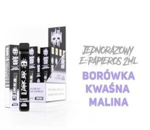 Jednorazowy e-papieros Dark Bar 20mg 700+ - Blueberry Sour Raspberry