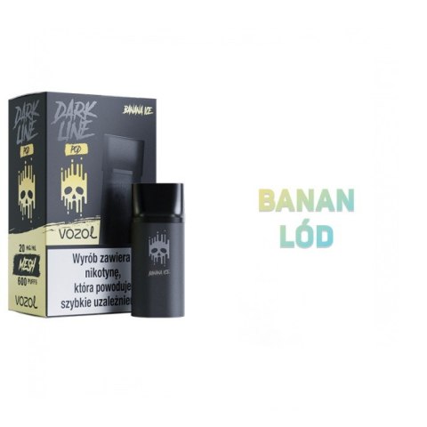 Wkład do e-papierosa Dark Line Kit - Banana Ice 20mg