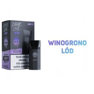 Wkład do e-papierosa Dark Line KIT - Grape Ice 20mg