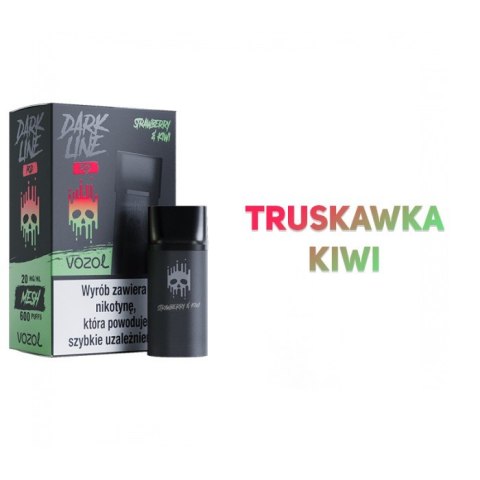 Wkład do e-papierosa Dark Line KIT - Strawberry Kiwi 20mg