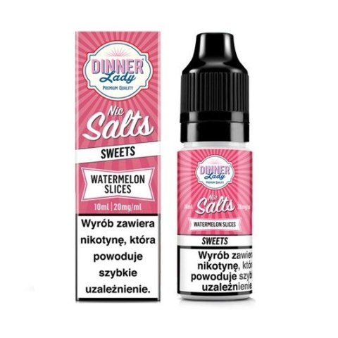 Liquid Dinner Lady Salt 20mg - Watermelon Slices