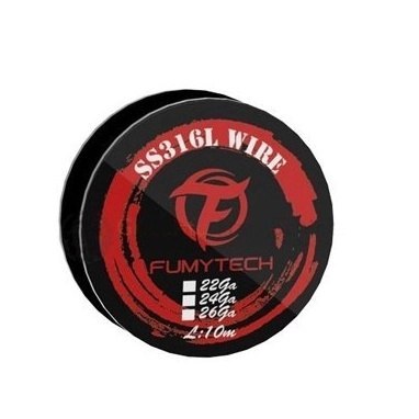 Drut Fumytech - SS316 Coil Wire (10m 22ga/24ga/26ga)