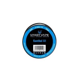 Drut Vandy Vape - Kanthal A1 Coil Wire (26ga 30ft 3.45Ω/ft)