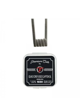 Grzałka Fumytech - 0,20Ω Ni80 Quad Core Fused Clapton DL 10szt