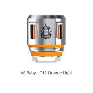 Grzałka SMOK - V8 Baby T12 Light - Orange 0,15 Ohm