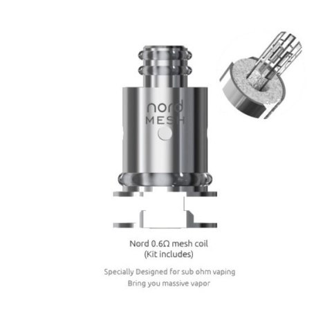 Grzałka SMOK - Nord Mesh 0.6 ohm