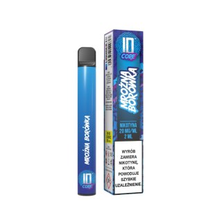 Jednorazowy e-papieros ID CORE 600-800 Puffs 20mg - Mrożona Borówka