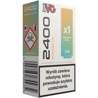 Wkład do e-papierosa IVG 2400 - Pineapple Ice 20mg