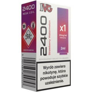 Wkład do e-papierosa IVG 2400 - Strawberry Watermelon 20mg