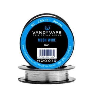 Drut Vandy Vape - KA1 Mesh Wire 80mesh (5ft 2.8Ω/ft)