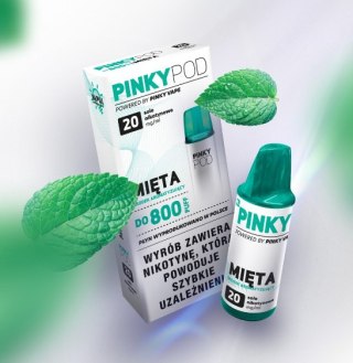 Wkład do e-papierosa Pinky POD - Mięta 20mg