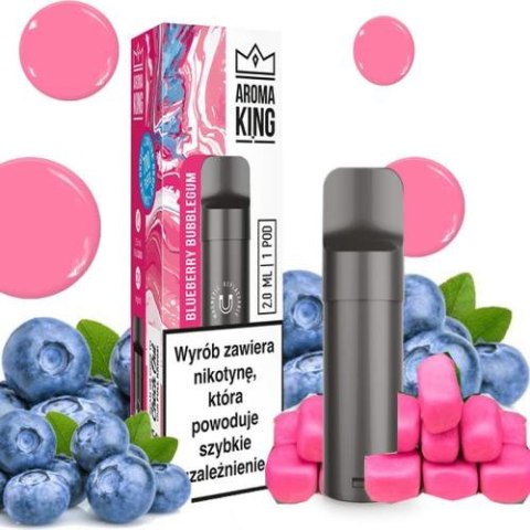 Wkład do e-papierosa Aroma King Pod - Bubblegum Blueberry