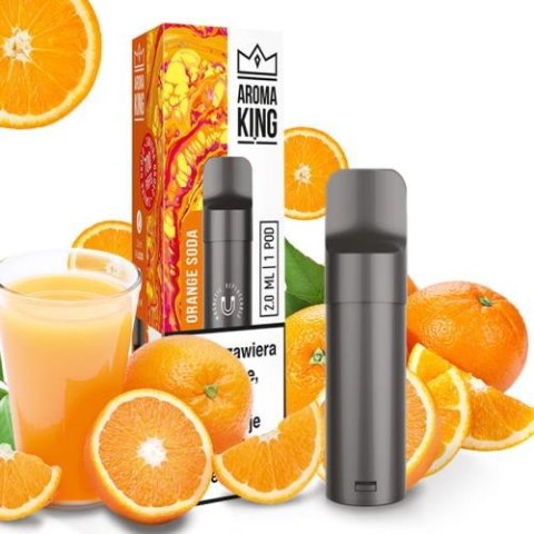 Wkład do e-papierosa Aroma King Pod - Orange Soda