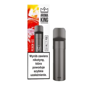 Wkład do e-papierosa Aroma King Pod - Peach Ice