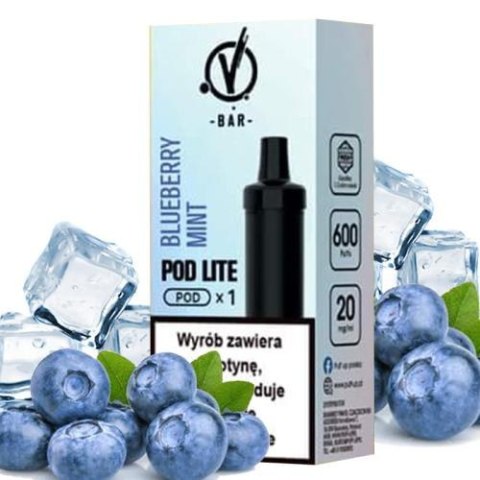 Wkład do e-papierosa Cubo Pod 2ml - Blueberry Mint