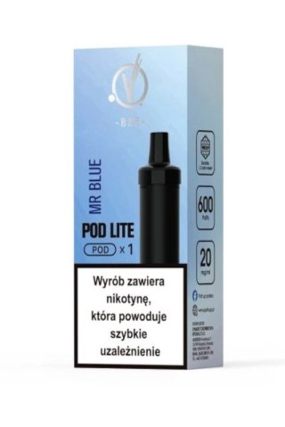 Wkład do e-papierosa Cubo Pod 2ml - Mr. Blue