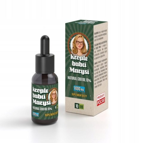 Krople Babci Marysi Oil CBD 10%