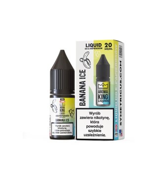 Liquid Aroma King Salt 20mg - Banana Ice