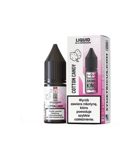 Liquid Aroma King Salt 20mg - Cotton Candy