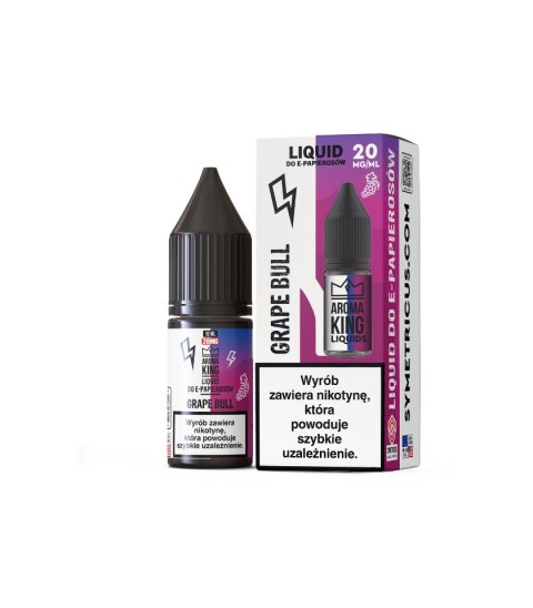 Liquid Aroma King Salt 20mg - Grape Bull