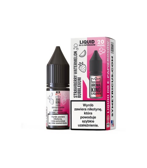 Liquid Aroma King Salt 20mg - Strawberry Watermelon Bubblegum