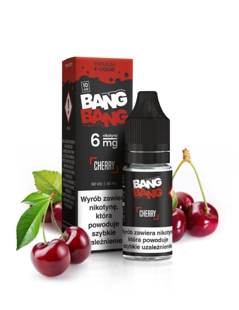 Liquid BANG BANG - Cherry 6mg